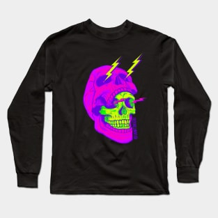 Double Skull Mask by Tokebi Long Sleeve T-Shirt